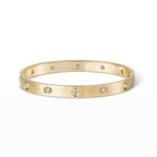 [⭐JeweliWhal]LOVE BRACELET 6.1MM 10 DIAMONDS