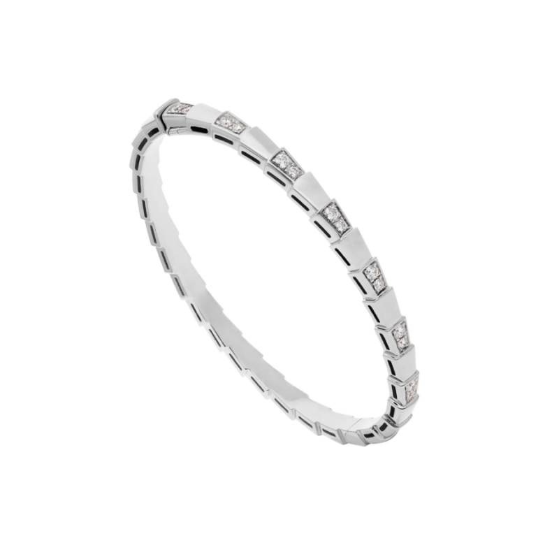 [⭐JeweliWhal]SERPENTI BRACELET SILVER DIAMOND