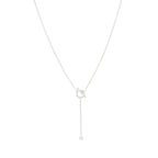 [⭐JeweliWhal]FINESSE SILVER DIAMOND NECKLACE