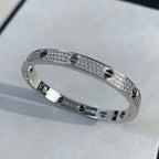 [⭐JeweliWhal]LOVE BRACELET 6.1MM DIAMOND-PAVED CERAMIC
