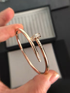 [⭐JeweliWhal]JUSTE BRACELET 3.5MM DIAMONDS