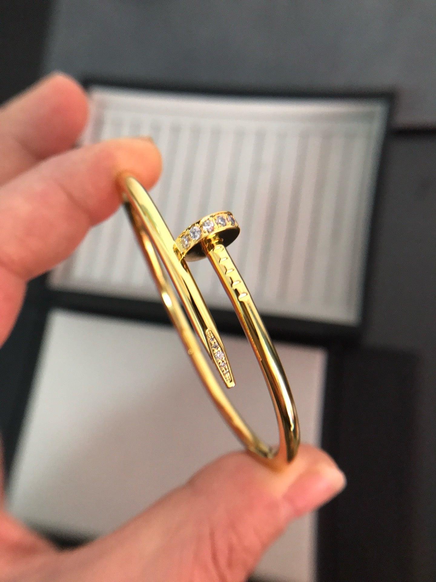 [⭐JeweliWhal]JUSTE BRACELET 3.5MM DIAMONDS