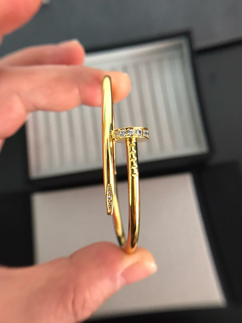 [⭐JeweliWhal]JUSTE BRACELET 3.5MM DIAMONDS