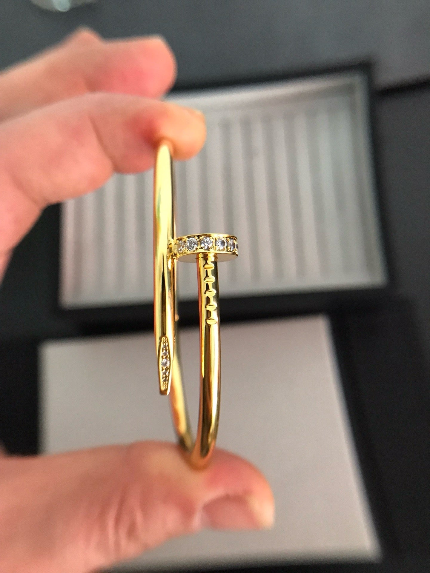 [⭐JeweliWhal]JUSTE BRACELET 3.5MM DIAMONDS