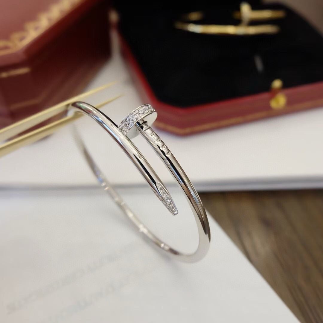 [⭐JeweliWhal]JUSTE BRACELET 3.5MM DIAMONDS