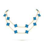 [⭐JeweliWhal]CLOVER 20 MOTIFS TURQUOISE GOLD