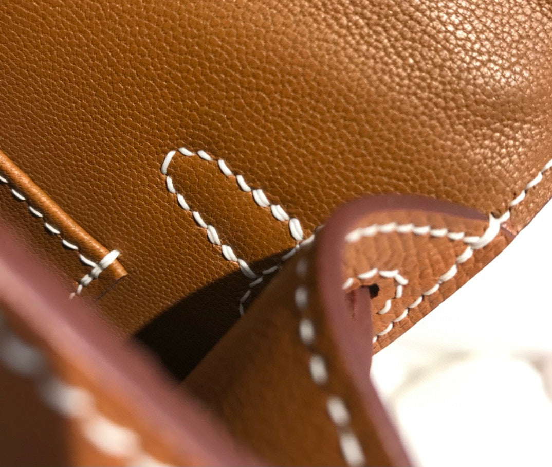 HM ケリー ミニ 20 ゴールデンブラウン エプソムゴールドハードウェア