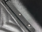 WOC 23 IN BLACK CAVIAR LAMBSKIN SILVER HARDWARE