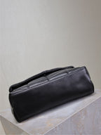 ルル パファー ミディアム 29インチ オールブラック シープスキン ブラックハードウェア