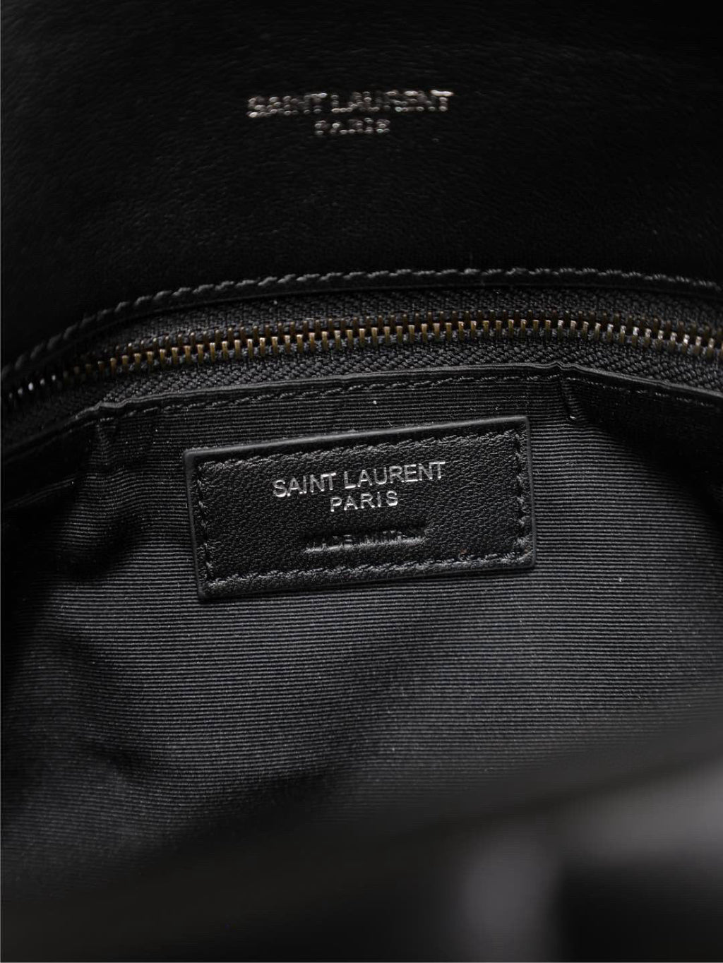 ルル パファー ミディアム 29インチ オールブラック シープスキン ブラックハードウェア