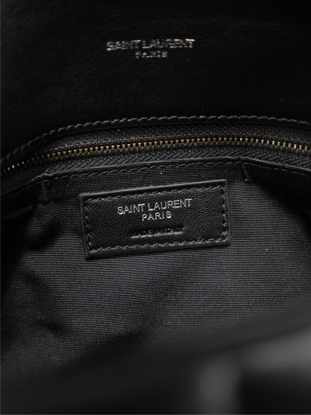 ルル パファー ミディアム 29インチ オールブラック シープスキン ブラックハードウェア