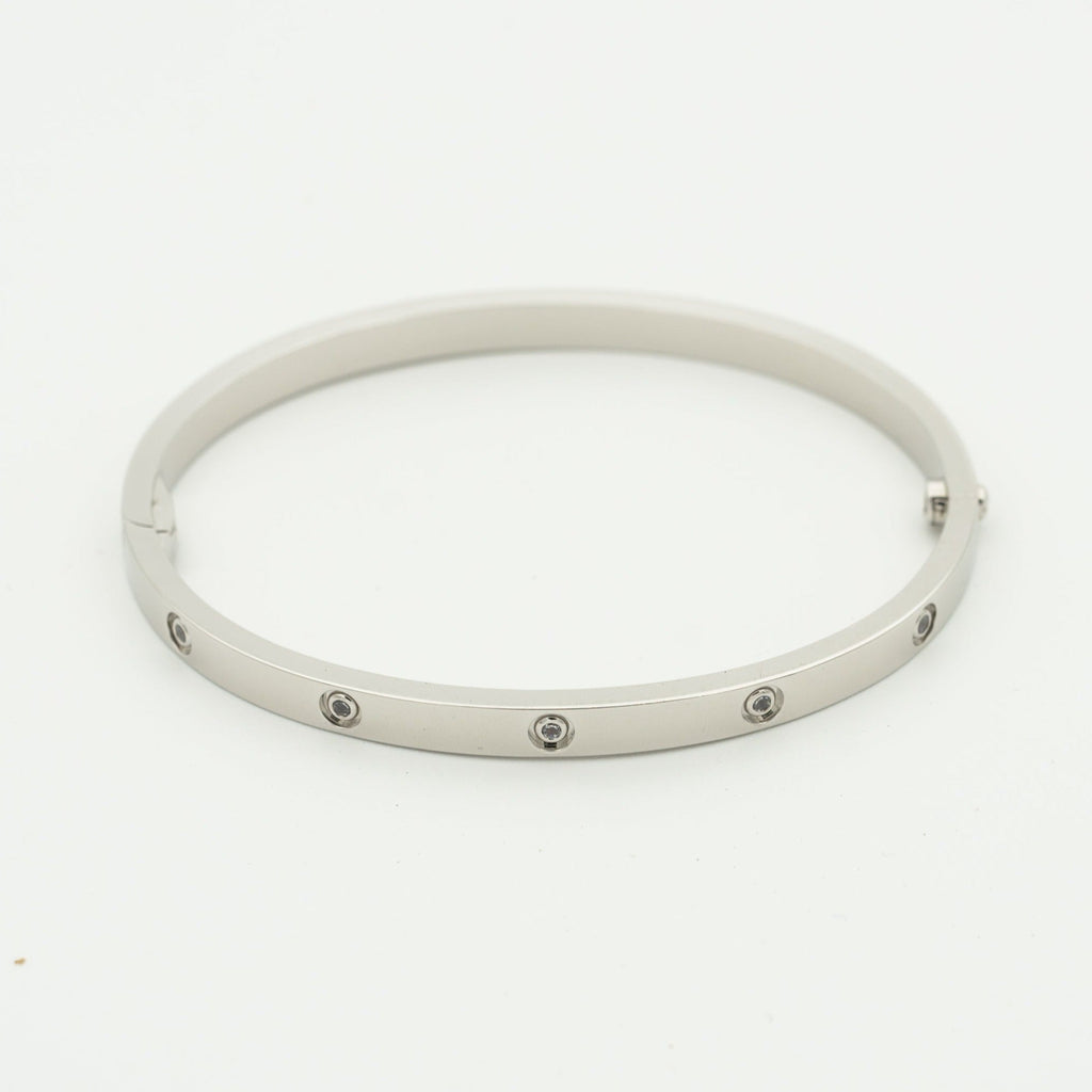 [⭐JeweliWhal]LOVE BRACELET 3.65MM 10 DIAMONDS