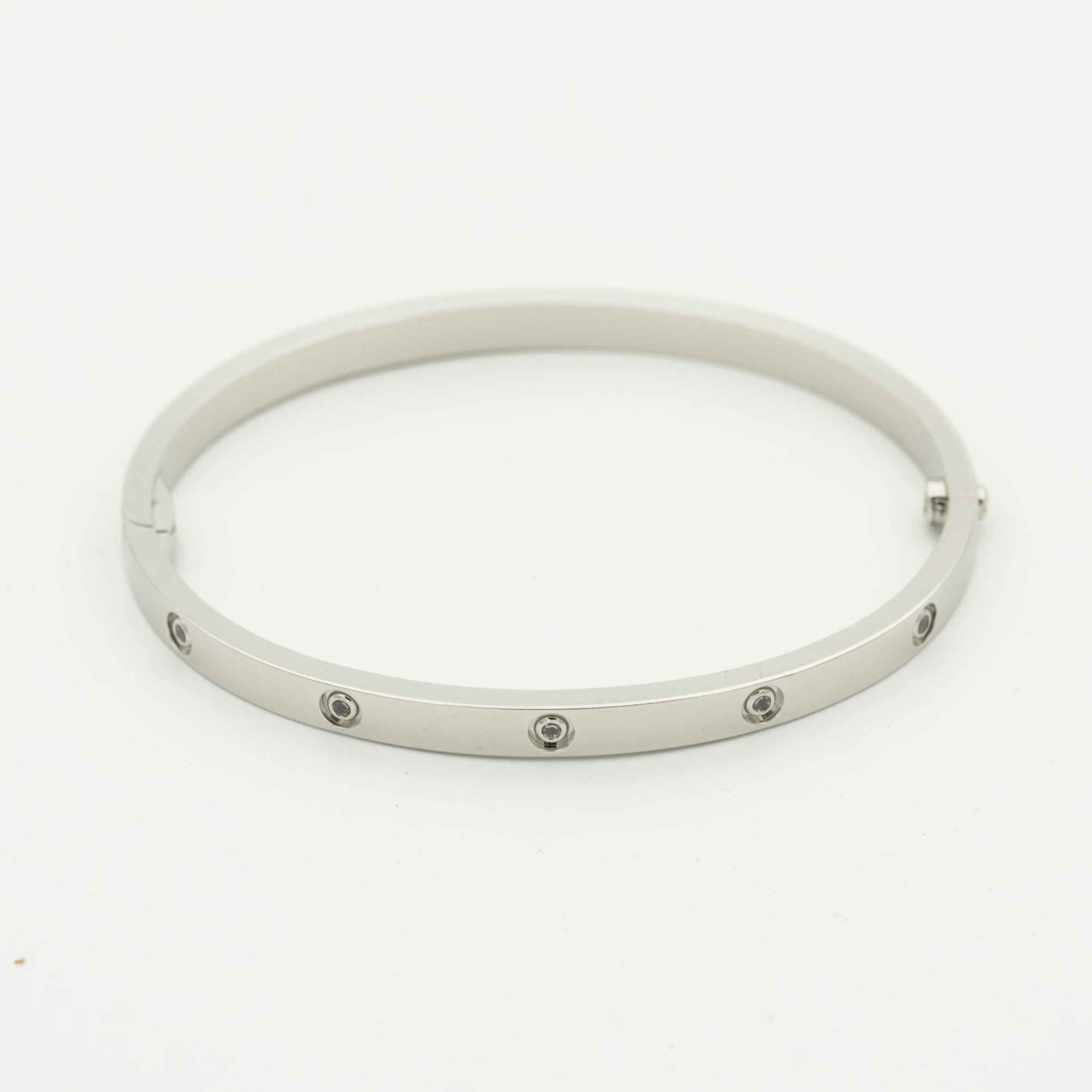 [⭐JeweliWhal]LOVE BRACELET 3.65MM 10 DIAMONDS
