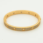 [⭐JeweliWhal]LOVE BRACELET 6.1MM DIAMOND-PAVED 10 BIG DIAMONDS