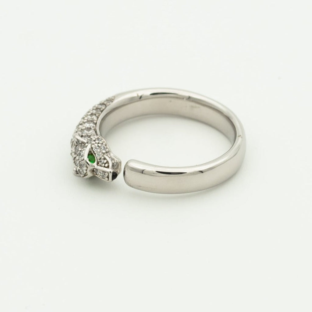 [⭐JeweliWhal]パンサーリング ダイヤモンド 7.3mm 