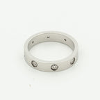 [⭐JeweliWhal]LOVE RING 3.6MM 8 DIAMONDS