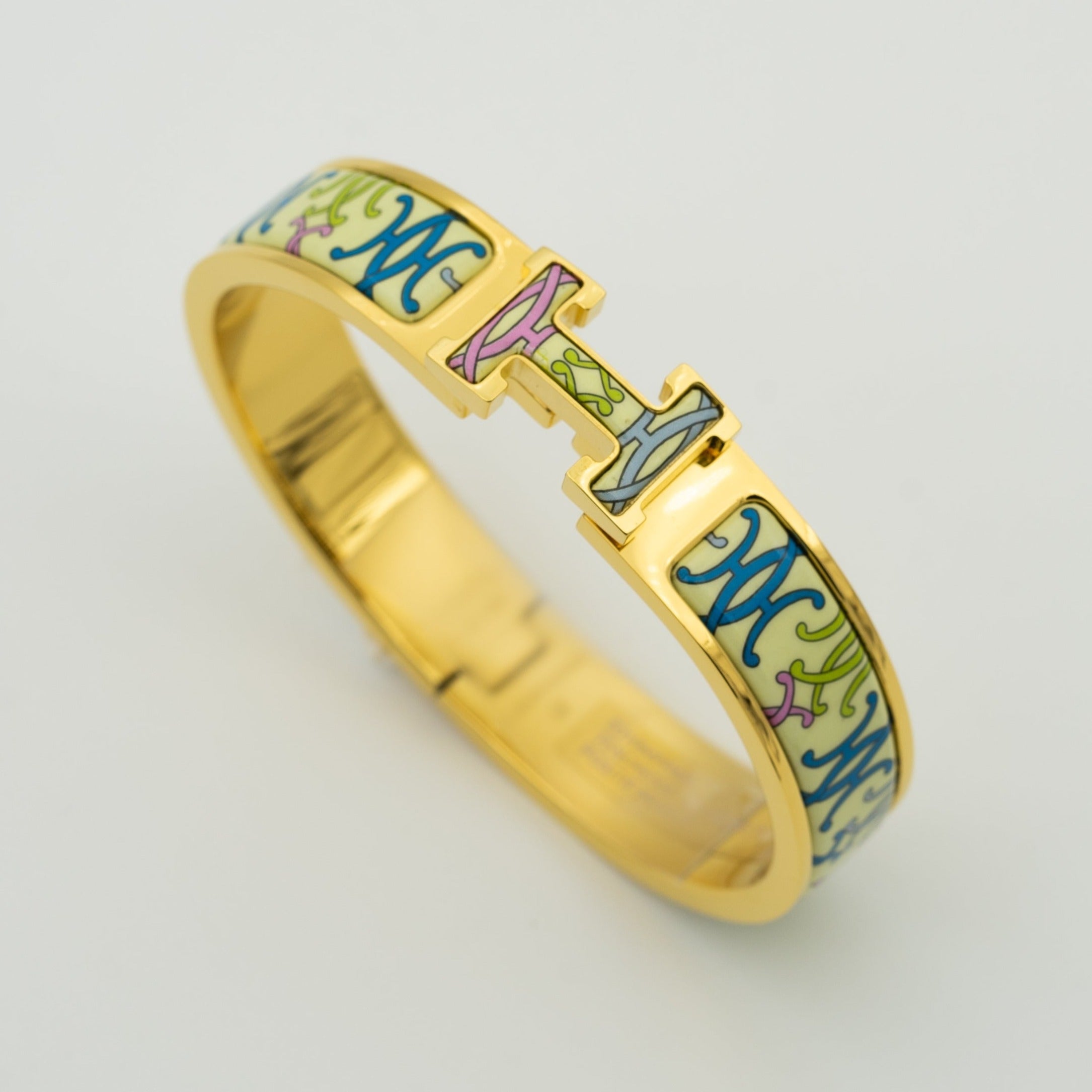 [⭐JeweliWhal]Hブレスレット ベージュ マルチカラー