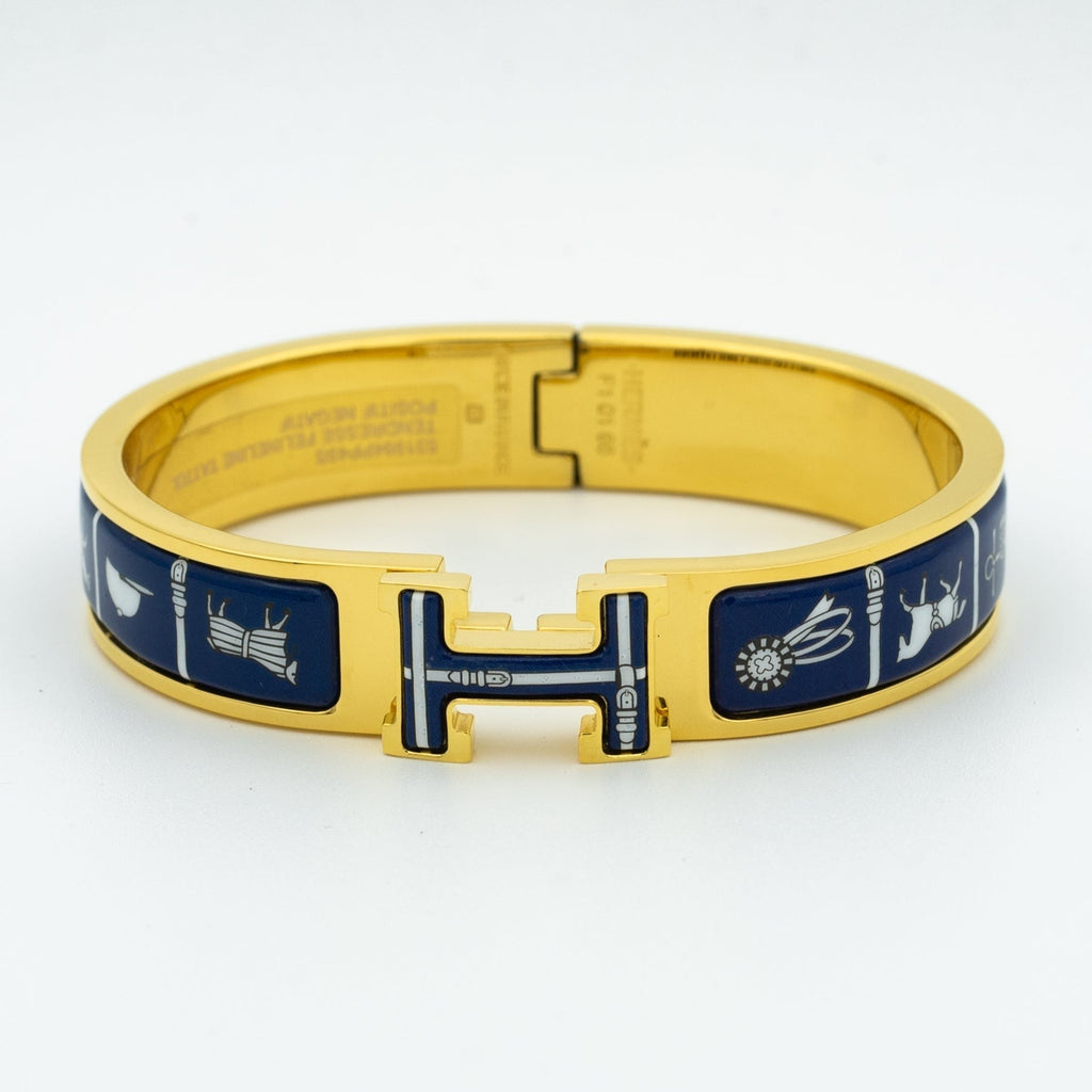 [⭐JeweliWhal]H BRACELET BLUE CERAMIC