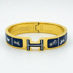 [⭐JeweliWhal]H BRACELET BLUE CERAMIC