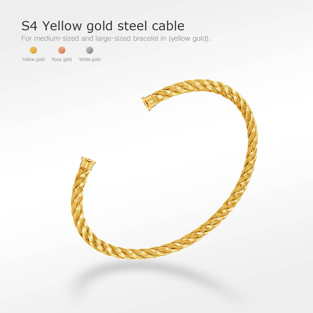 [⭐JeweliWhal]フォースシリーズ ブレスレットケーブル 50種類 (DIYセレクション)