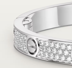 [⭐JeweliWhal]NEW-LOVE-4.8MM-Width Diamond-Studded Bracelet
