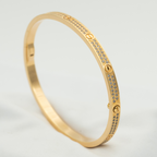 [⭐JeweliWhal]LOVE BRACELET 3.65MM DIAMOND-PAVED