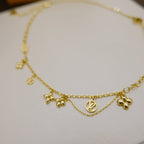 [⭐JeweliWhal]BLOOMING SUPPLE NECKLACE BRASS