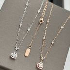 [⭐JeweliWhal]JOY HEART DIAMOND NECKLACE