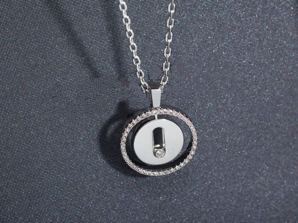 [⭐JeweliWhal]Demo MOVE PM NECKLACE SILVER DIAMOND