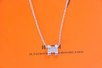 [⭐JeweliWhal]HM NECKLACE H LETTER OVAL SERIES
