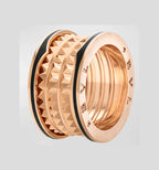 [⭐JeweliWhal]ZERO 1 ROCK BLACK CERAMIC PINK GOLD LARGE MODEL