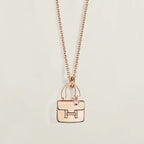 [⭐JeweliWhal]AMULETTE PEDANT ROSE GOLD NECKLACE