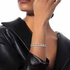 [⭐JeweliWhal] M Roman Full Diamond Bracelet