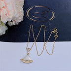 [⭐JeweliWhal]DREAM NECKLACE MOP GOLD DIAMOND
