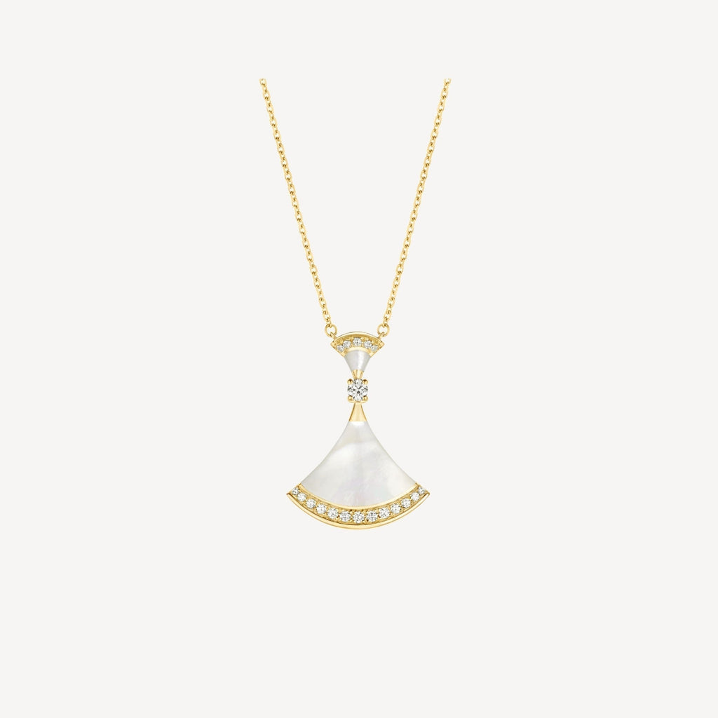 [⭐JeweliWhal]DREAM NECKLACE MOP GOLD DIAMOND