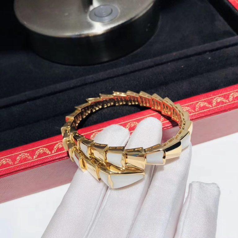 [⭐JeweliWhal]SERPENTI BRACELET MOP GOLD