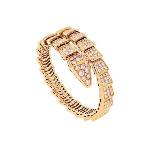 [⭐JeweliWhal]SERPENTI BRACELET 8MM GOLD DIAMOND