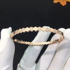 [⭐JeweliWhal]BEE LOVE PINK GOLD DIAMOND BRACELET