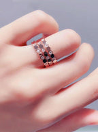 [⭐JeweliWhal]BEE LOVE RING PINK GOLD DIAMOND