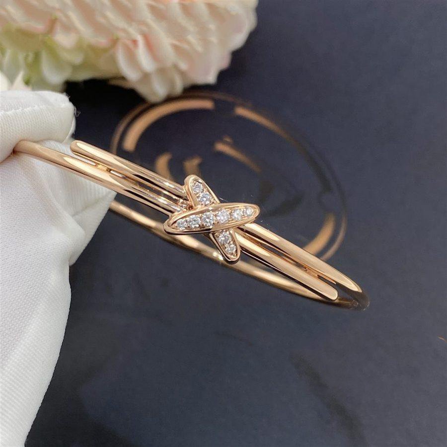 [⭐JeweliWhal]JEUX DE BRACELET PINK GOLD DIAMONDS