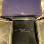 [⭐JeweliWhal]JEUX BRACELET MALACHITE PINK GOLD 1 DIAMOND