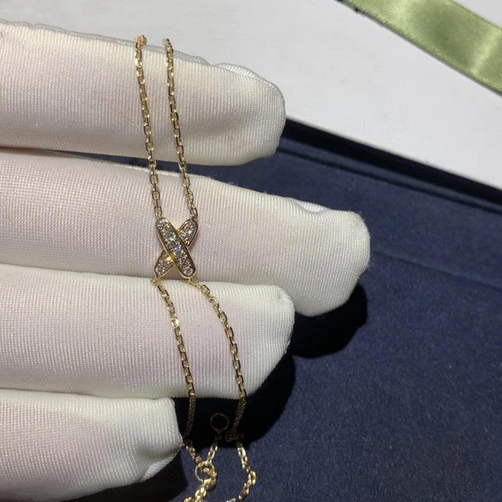 [⭐JeweliWhal]JEUX BRACELET GOLD DIAMOND