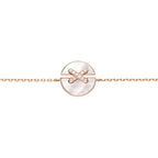 [⭐JeweliWhal]JEUX DE BRACELET MOP PINK GOLD DIAMONDS