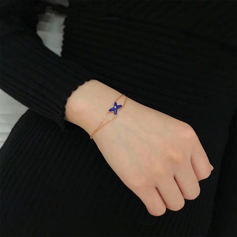 [⭐JeweliWhal]Hollow Design Four-Leaf Clover Flower Shape Ring