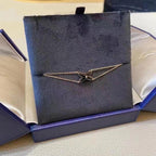 [⭐JeweliWhal]JEUX BRACELET ONYX PINK GOLD 1 DIAMOND