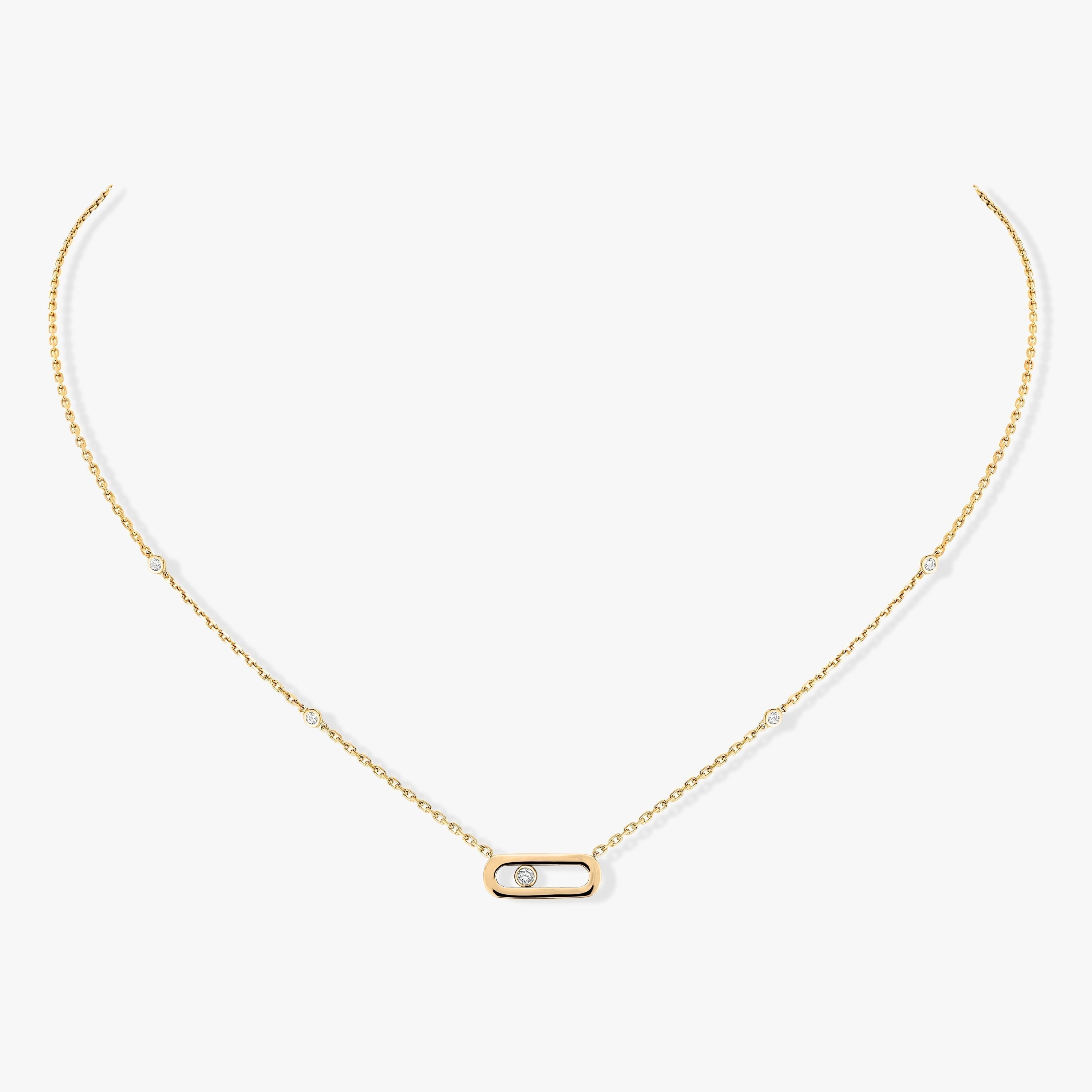 [⭐JeweliWhal]MOVE UNO DIAMOND NECKLACE