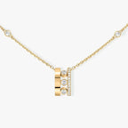 [⭐JeweliWhal]CHAIN MOVE ROMANE PEDAND NECKLACE
