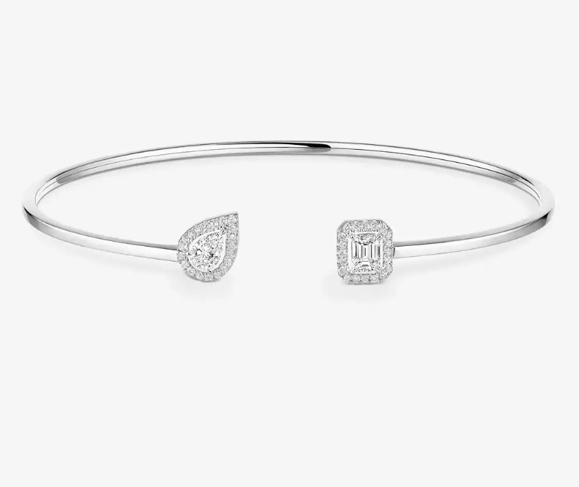 [⭐JeweliWhal] M Delicate Double-Diamond Bracelet