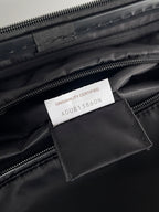 BOTTEGA VENETA 25S ODYSSEY CABIN 3D INTRECCIO PATTERN LUGGAGE 55 IN BLACK CALFSKIN