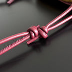 CONCERT POUCH 18.5 IN BURGUNDY LAMBSKIN